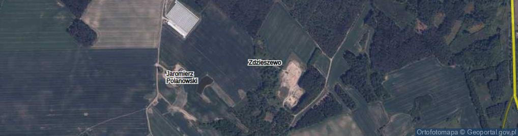 Zdjęcie satelitarne Zdzieszewo ul.