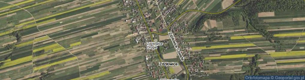 Zdjęcie satelitarne Zdziłowice Drugie ul.