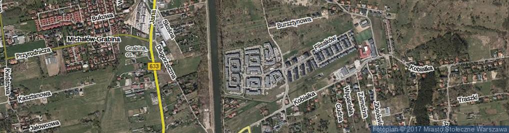 Zdjęcie satelitarne Żeglugi Wiślanej ul.