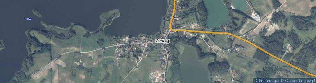 Zdjęcie satelitarne Zełwągi ul.