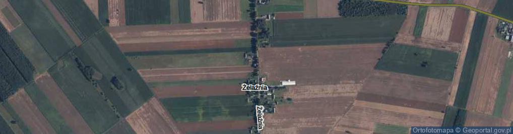 Zdjęcie satelitarne Żelaźnia ul.