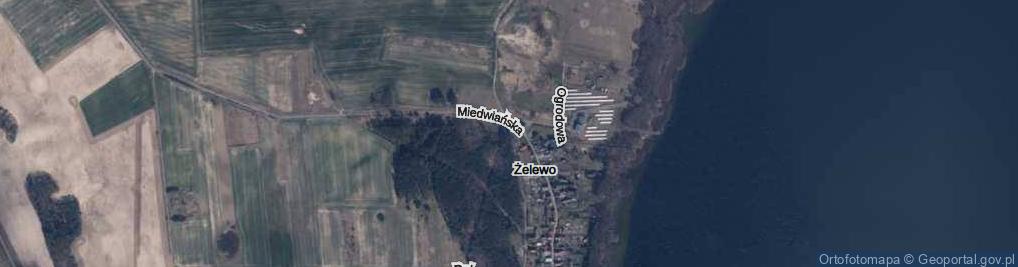 Zdjęcie satelitarne Żelewo ul.
