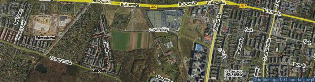 Zdjęcie satelitarne Zgorzelecka ul.