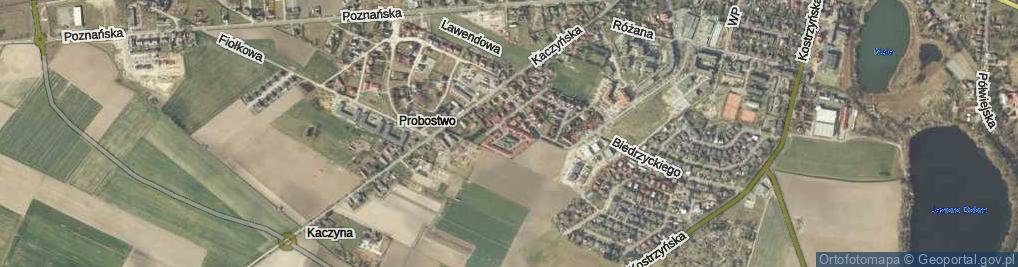 Zdjęcie satelitarne Zielińskiego Władysława ul.