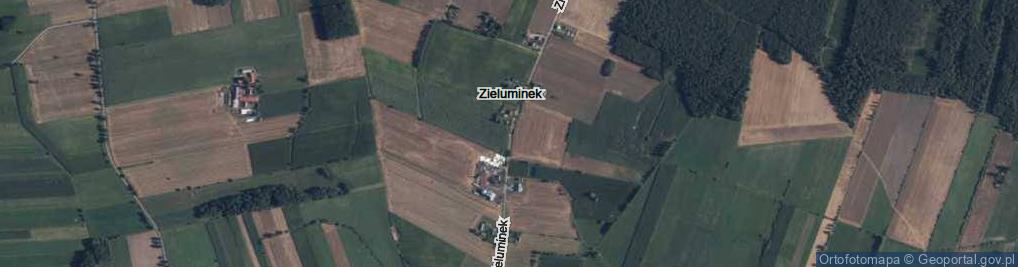 Zdjęcie satelitarne Zieluminek ul.