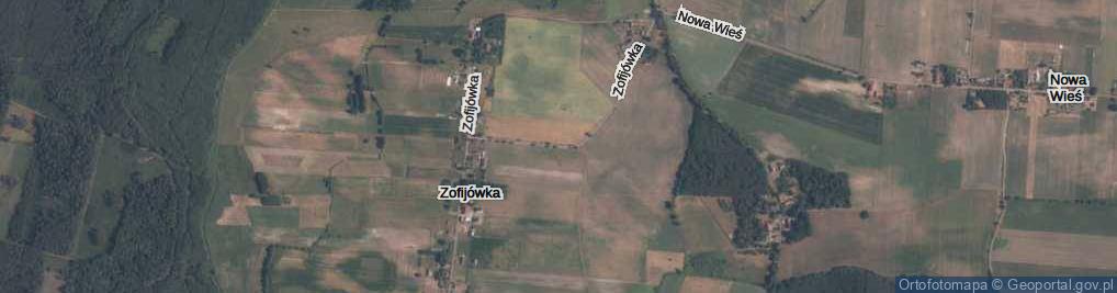 Zdjęcie satelitarne Zofijówka ul.