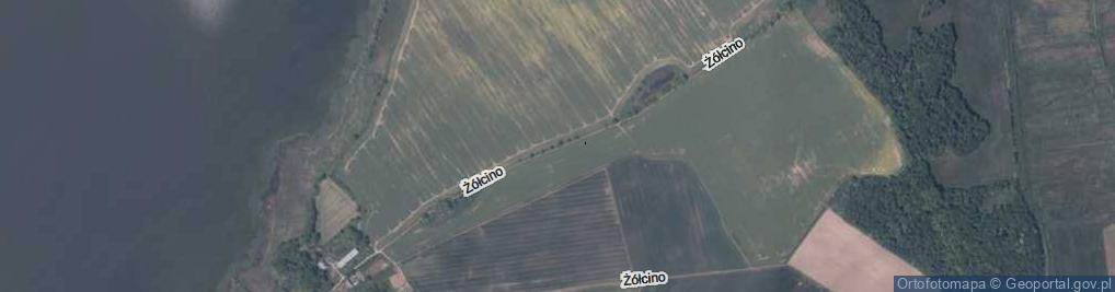 Zdjęcie satelitarne Żółcino ul.