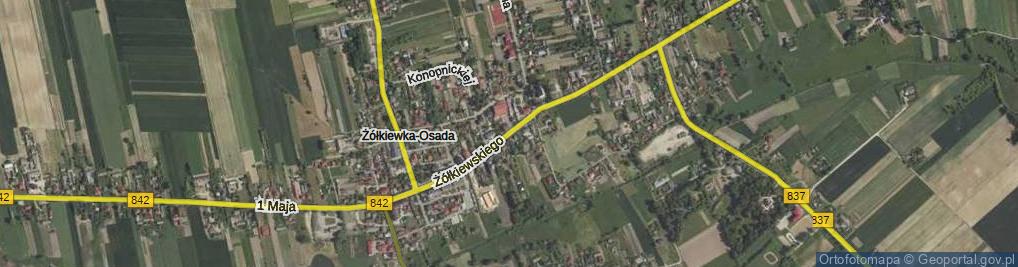 Zdjęcie satelitarne Żółkiewskiego Stanisława, hetm. ul.