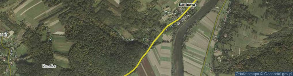 Zdjęcie satelitarne Żurawiec ul.