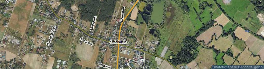 Zdjęcie satelitarne Żurawinowa ul.