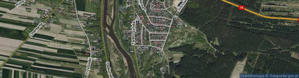 Zdjęcie satelitarne Żwirowa ul.