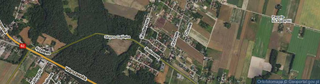 Zdjęcie satelitarne Żwirowa ul.