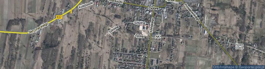 Zdjęcie satelitarne Zycha Jana ul.