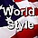 Logo - World Style- Hurtownia odzieży używanej z USA, ul. Gawła 14 67-106 - Odzieżowy - Sklep, godziny otwarcia, numer telefonu