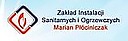 Logo - Zakład Instalacji Sanitarnych i Ogrzewczych Marian Płóciniczak 62-060 - Usługi, godziny otwarcia, numer telefonu