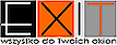 Logo - EXIT, Kozłowskiej Heleny 1, Warszawa 00-710 - Przedsiębiorstwo, Firma, godziny otwarcia, numer telefonu