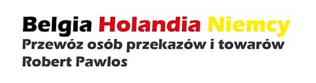 Zdjęcie w galerii Belgia Holandia Niemcy Przewóz Osób Paczek Przekazów. R. Pawlos nr 1