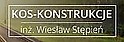 Logo - Kos-Konstrukcje, Tarnowska 10, Grodzisk Mazowiecki 05-825 - Przedsiębiorstwo, Firma, numer telefonu