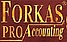 Logo - Forkas Pro Accounting. Wiktoria Worzała, Gryfa Pomorskiego 54 81-572 - Biuro rachunkowe, numer telefonu