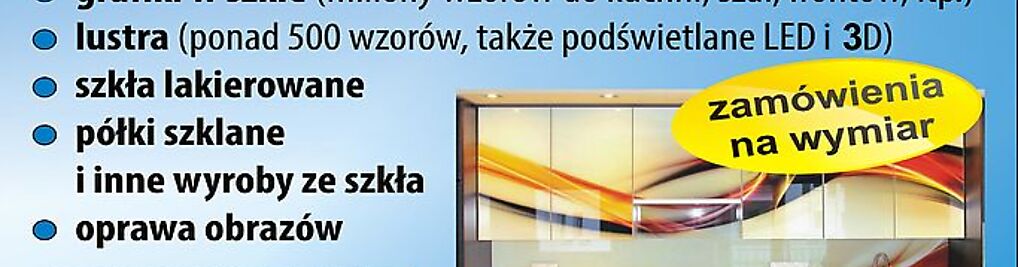 Zdjęcie w galerii Lustra i numeryczna obróbka szkła FPHU Kryształ nr 1