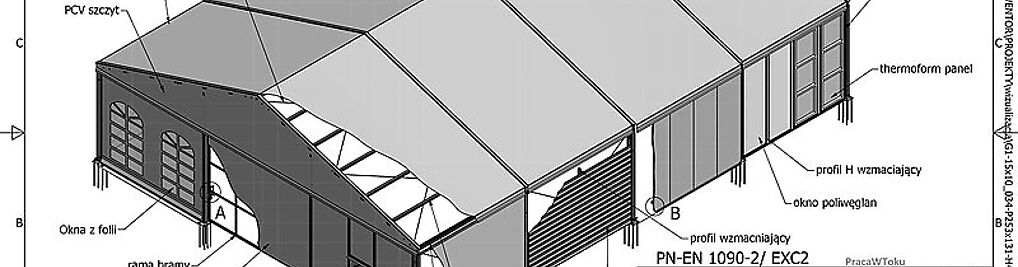 Zdjęcie w galerii Pol-Plan sp.j. - HALE NAMIOTOWE nr 3