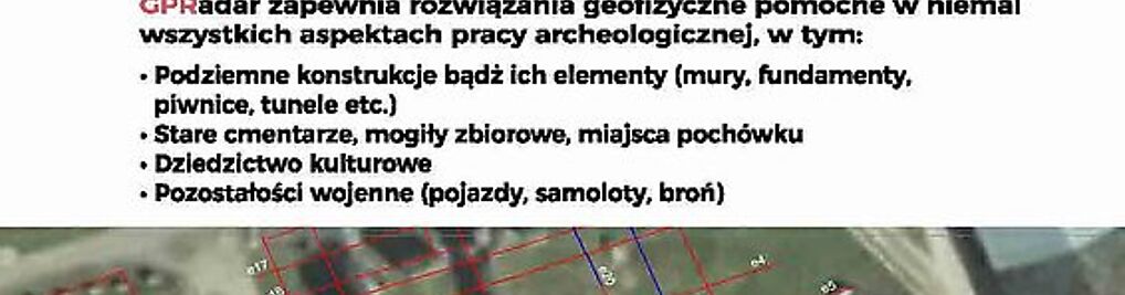 Zdjęcie w galerii GPRadar Geofizyka Inżynierska GEORADAR nr 6