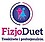 Logo - FizjoDuet - rehabilitacja Warszawa, Potrzebna 26, Warszawa 02-448, godziny otwarcia, numer telefonu