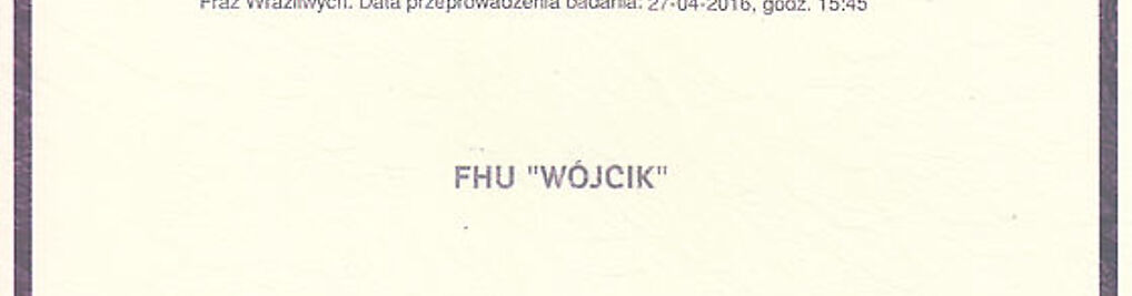 Zdjęcie w galerii Firma Handlowo - Usługowa Wójcik Zbigniew Wójcik nr 6