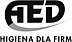 Logo - AED HIGIENA DLA FIRM, Smugowa 24, Łódź 91-433 - Przedsiębiorstwo, Firma, godziny otwarcia, numer telefonu