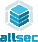 Logo - ALLSEC - Systemy Zabezpieczeń, ul. Kazimierza Leskiego 17C, Gdańsk 80-180 - Automatyka, Inteligenty budynek, godziny otwarcia, numer telefonu