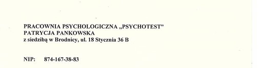 Zdjęcie w galerii Psychotest Pracownia Psychologiczna Patrycja Pankowska nr 2