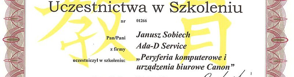 Zdjęcie w galerii Ada-d service Sobiech Janusz nr 6
