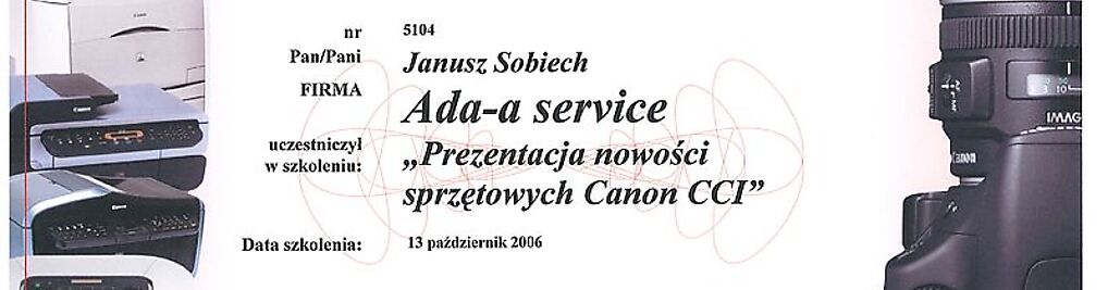 Zdjęcie w galerii Ada-d service Sobiech Janusz nr 7
