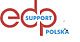 Logo - EDP SUPPORT POLSKA, Pląsy 17, Warszawa 02-828 - Przedsiębiorstwo, Firma, godziny otwarcia, numer telefonu