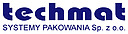 Logo - TECHMAT SYSTEMY PAKOWANIA Sp. z o.o., Warszawska 1, Piastów 05-820 - Przedsiębiorstwo, Firma, godziny otwarcia, numer telefonu