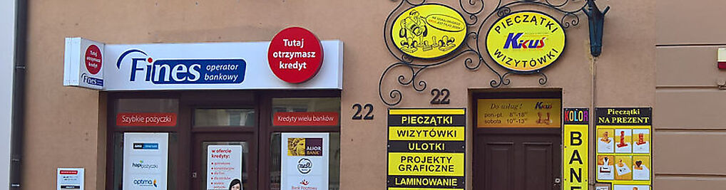 Zdjęcie w galerii FHU KIKUŚ Pieczątki Wizytówki nr 1