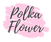 Logo - Florystyka ślubna by Polka Flower, Rydygiera Ludwika 8, Warszawa 01-793 - Kwiaciarnia, godziny otwarcia, numer telefonu