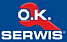 Logo - O.K. Serwis - Serwis samochodowy, Modlińska 349, Warszawa 03-151, godziny otwarcia, numer telefonu