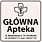 Logo - Główna Apteka, Ul. Wyzwolenia 9, Mońki 19-100, godziny otwarcia, numer telefonu