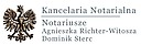Logo - Agnieszka Richter-Witosza, Dominik Sterc Kancelaria notarialna 53-671, godziny otwarcia, numer telefonu