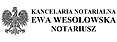 Logo - Notariusz Ewa Wesołowska, Rynek Nowomiejski 25, Toruń 87-100, godziny otwarcia, numer telefonu