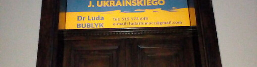 Zdjęcie w galerii Tłumacz przysięgły języka ukraińskiego Luda Bublyk nr 3