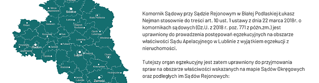 Zdjęcie w galerii Komornik Sądu Rejonowego w Białej Podlaskiej Łukasz Nejman nr 3