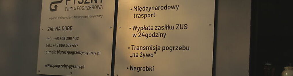 Zdjęcie w galerii PYSZNY FIRMA POGRZEBOWA - Dominik Pyszny nr 2