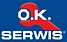 Logo - O.K. Serwis - Serwis samochodowy, Działkowa 111, Warszawa 02-234, godziny otwarcia, numer telefonu