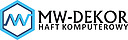 Logo - MW-DEKOR Haft komputerowy, Zaułek Drzewny 1 /1, Białogard 78-200 - Przedsiębiorstwo, Firma, godziny otwarcia, numer telefonu