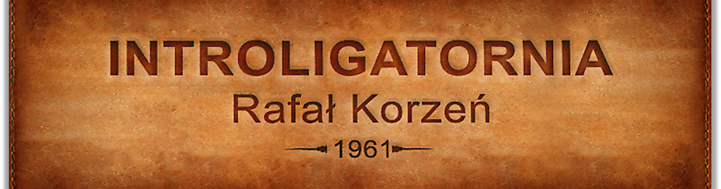Zdjęcie w galerii INTROLIGATORNIA - Rafał Korzeń. nr 1