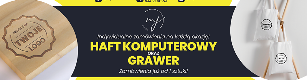 Zdjęcie w galerii MJ-ART Haft Komputerowy i Grawer nr 1