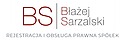 Logo - Kancelaria Radcy Prawnego Błażej Sarzalski, Grzybowska 87 00-844 - Kancelaria Adwokacka, Prawna, godziny otwarcia, numer telefonu