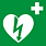 Logo - AED - Defibrylator, Zielona Góra
